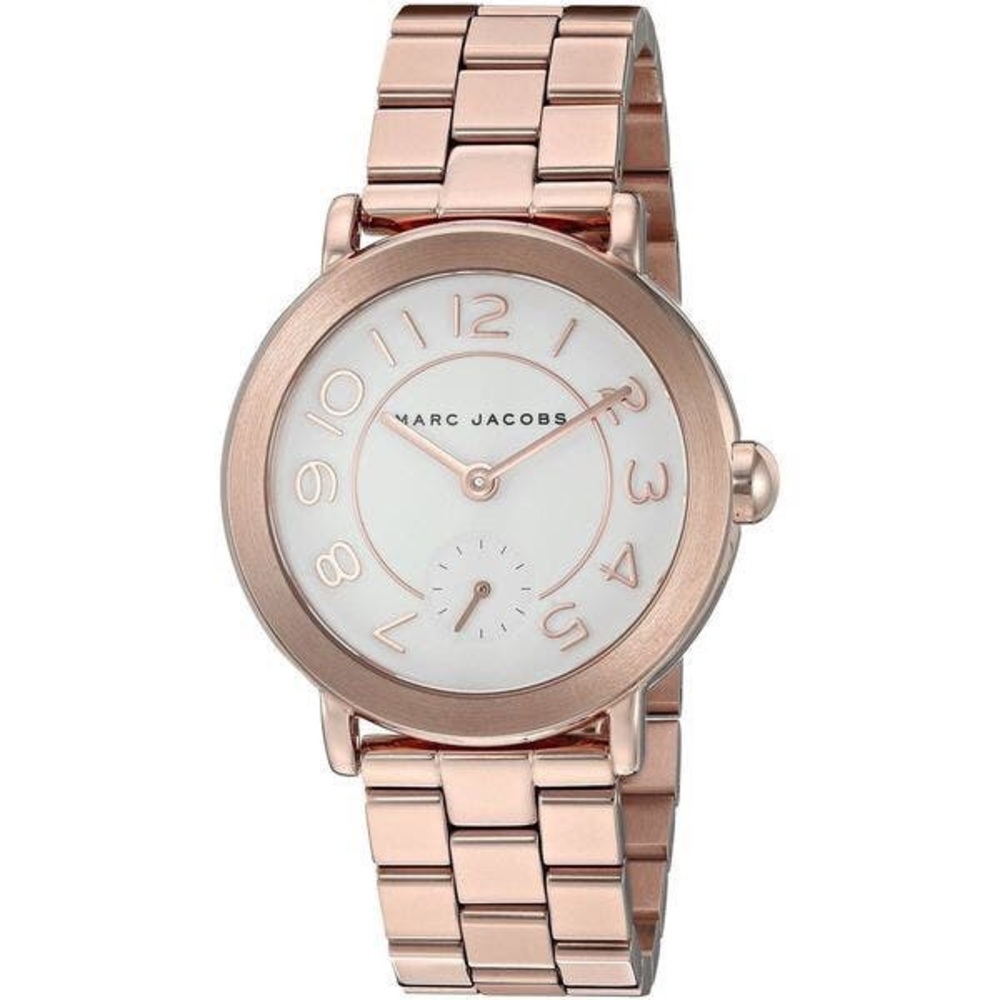 Marc Jacobs Women's Riley Rose Gold-Tone Watch